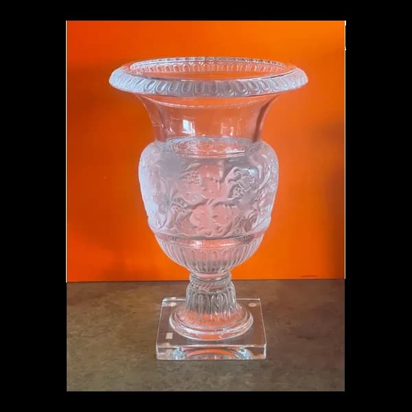 Lalique Versailles Classical Urn Vase
