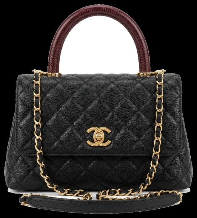 Chanel Coco Handle Small Bag (Grained Calfskin)