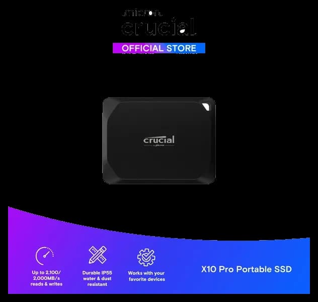 Crucial Portable SSDs