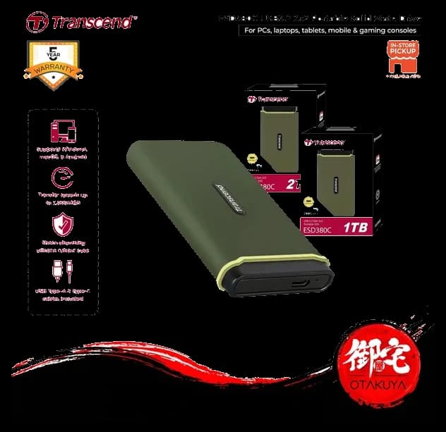 Transcend Portable SSDs